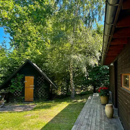 Ferienhaus Architect-designed Wooden House In Lunde