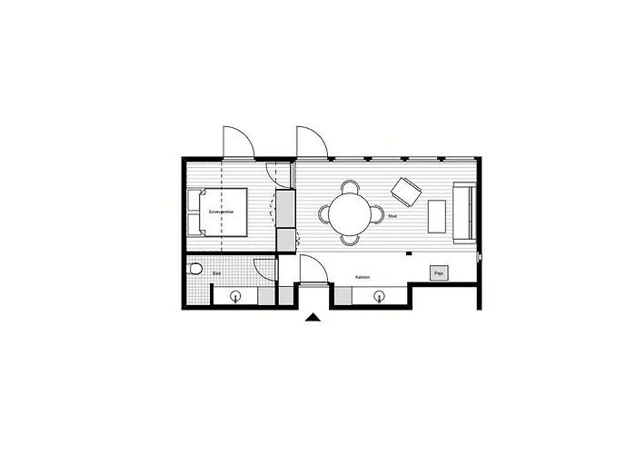 Architect-designed Wooden House In Lunde Дом отдыха *